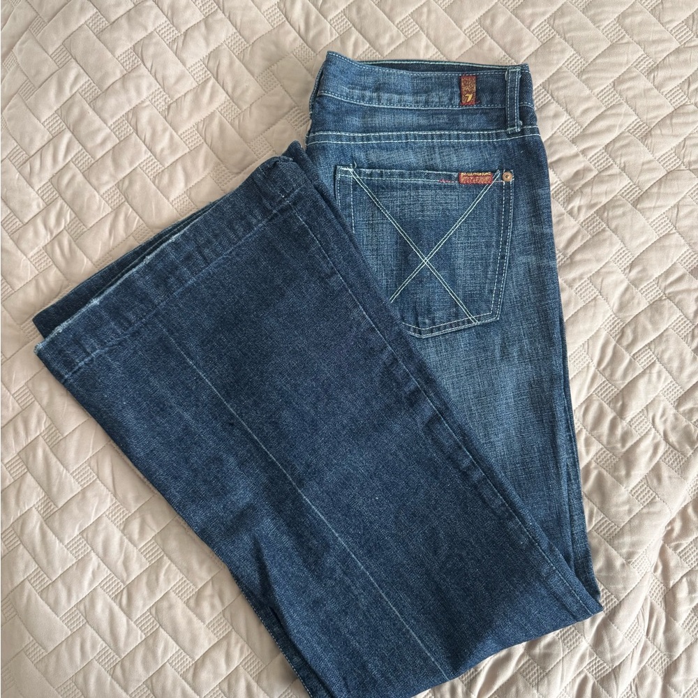 7 For All Mankind Dark Wash Jeans